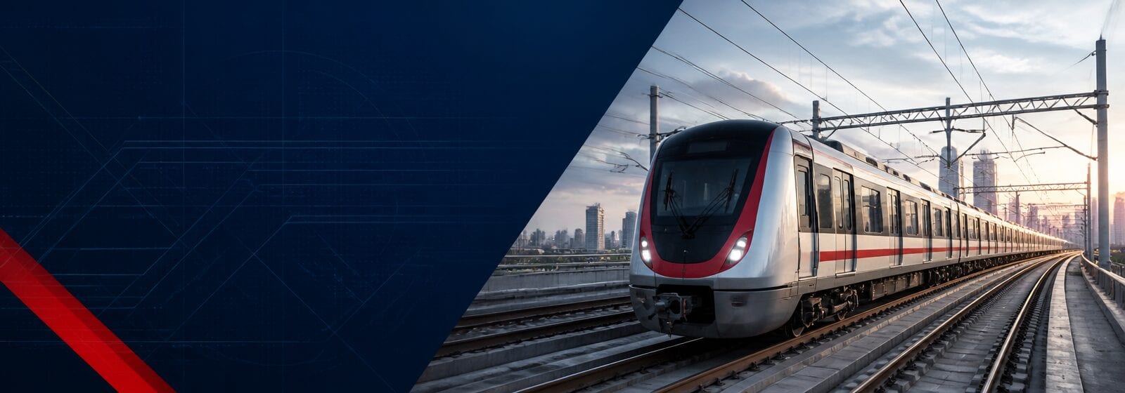 Railway Application banner background